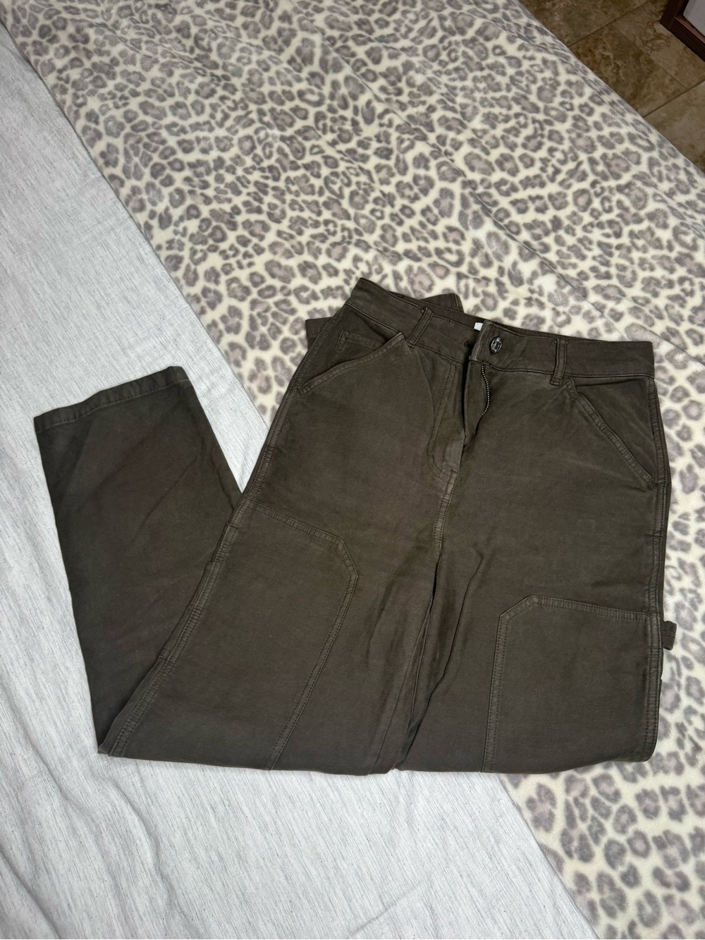 Aritzia Wilfred Brennan Pants // Size 2 // Olive Green
